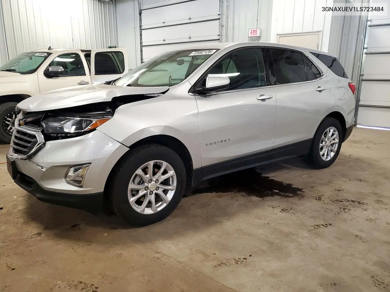 2020 Chevrolet Equinox Lt VIN 3GNAXUEV1LS723484 фото 1