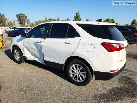 2021 Chevrolet Equinox Ls VIN 2GNAXHEV2M6140607 фото 2