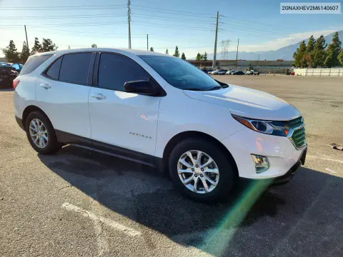 2021 Chevrolet Equinox Ls VIN 2GNAXHEV2M6140607 фото 4