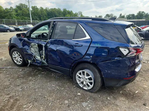 2022 CHEVROLET EQUINOX VIN 3GNAXUEVXNL272634 фото 2