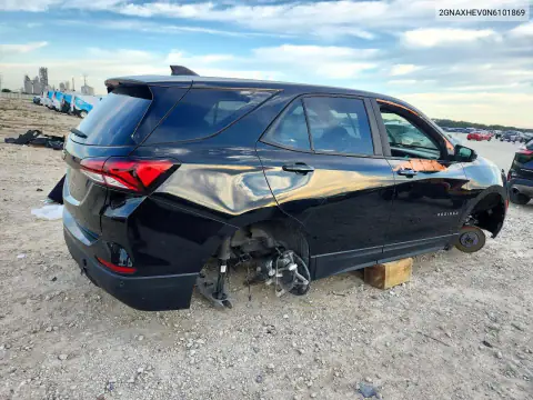 2GNAXHEV0N6101869 — 2022 Chevrolet Equinox, фото 3 с аукциона Copart 15.10.2026, Вандализм