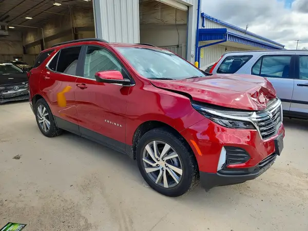 3GNAXUEV0NL175412 — 2022 Chevrolet Equinox, фото 4 с аукциона Copart, Передняя часть