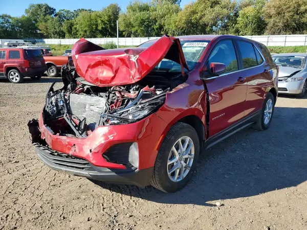 3GNAXUEV0NL223359 — 2022 Chevrolet Equinox, Передняя часть (Front End), фото до ремонта