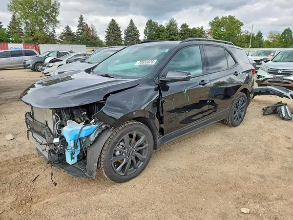 2GNAXMEV5N6132592 — 2022 Chevrolet Equinox, Передняя часть (Front End), фото до ремонта