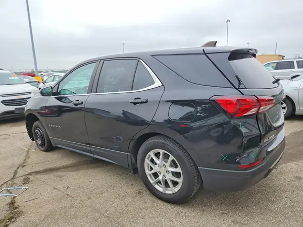 3GNAXKEV4NL163686 — 2022 Chevrolet Equinox, фото 2 с аукциона Copart, Вандализм