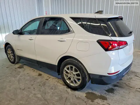 2022 Chevrolet Equinox Lt VIN 3GNAXUEV2NL200729 фото 2