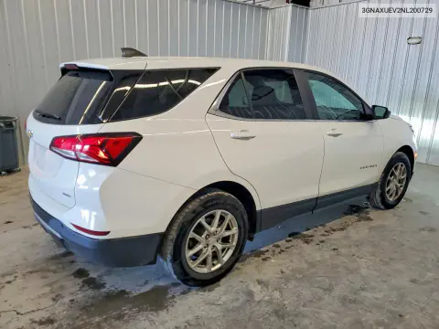 2022 Chevrolet Equinox Lt VIN 3GNAXUEV2NL200729 фото 3