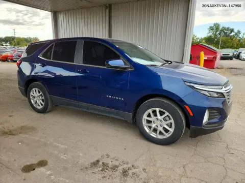 2022 Chevrolet Equinox Lt VIN 3GNAXKEV3NL147950 фото 4