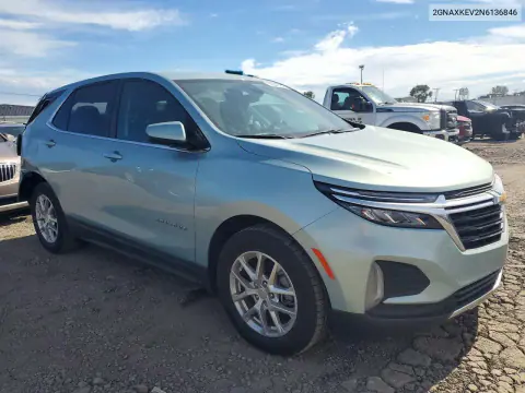 2022 Chevrolet Equinox Lt VIN 2GNAXKEV2N6136846 фото 4