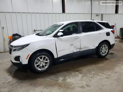 2022 Chevrolet Equinox Lt VIN 3GNAXUEV1NL297874 фото 1