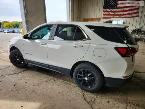 2022 Chevrolet Equinox Lt VIN 3GNAXUEV4NL268126 фото 2