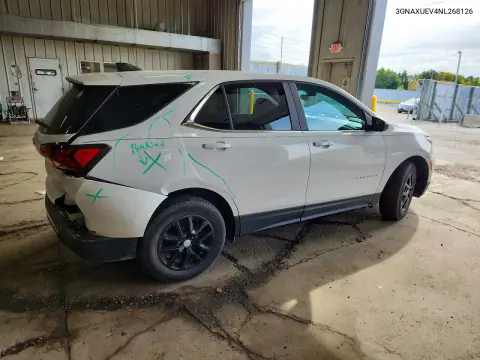 2022 Chevrolet Equinox Lt VIN 3GNAXUEV4NL268126 фото 3