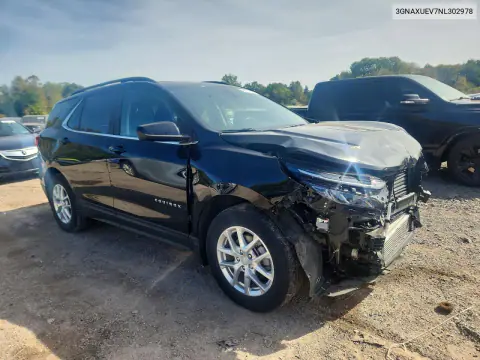 2022 Chevrolet Equinox Lt VIN 3GNAXUEV7NL302978 фото 4