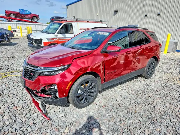 3GNAXWEG6PS139312 — 2023 Chevrolet Equinox, Передняя часть (Front End), фото до ремонта