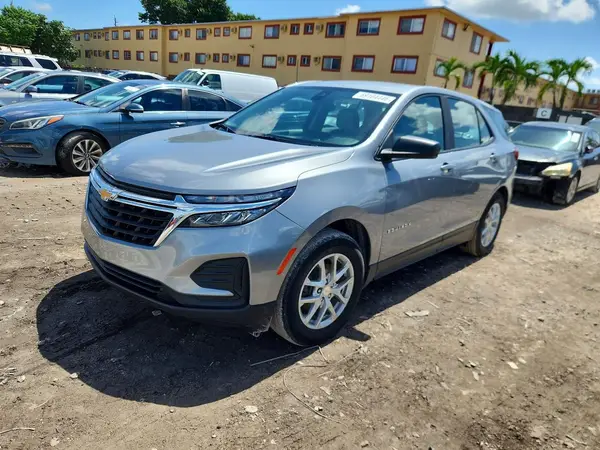 3GNAXHEG7PL176388 — 2023 Chevrolet Equinox, Задняя часть (Rear End), фото до ремонта