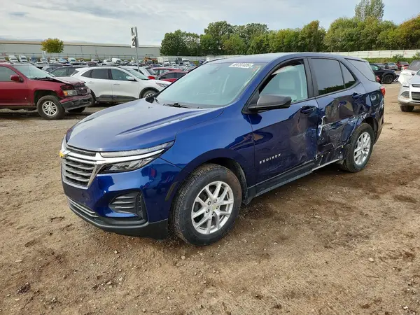 3GNAXHEG3PL106435 — 2023 Chevrolet Equinox, Боковая часть (Side), фото до ремонта