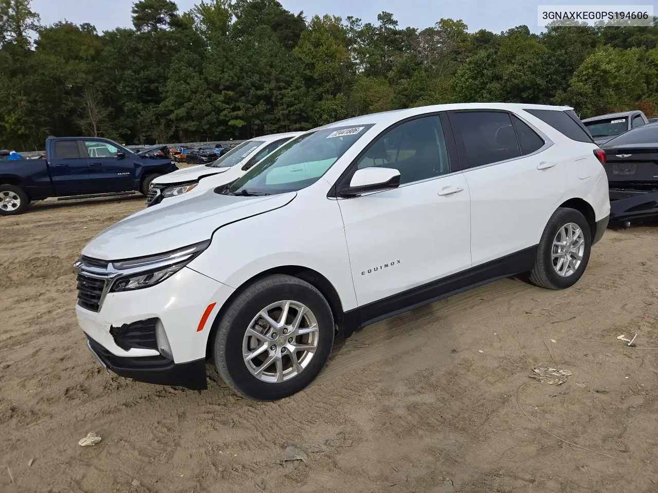 2023 Chevrolet Equinox Lt VIN 3GNAXKEG0PS194606 фото 1