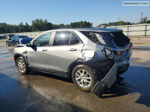 3GNAXHEG6PL141003 — 2023 Chevrolet Equinox, фото 2 с аукциона Copart, Задняя часть