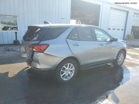 3GNAXHEG6PL141003 — 2023 Chevrolet Equinox, фото 3 с аукциона Copart, Задняя часть