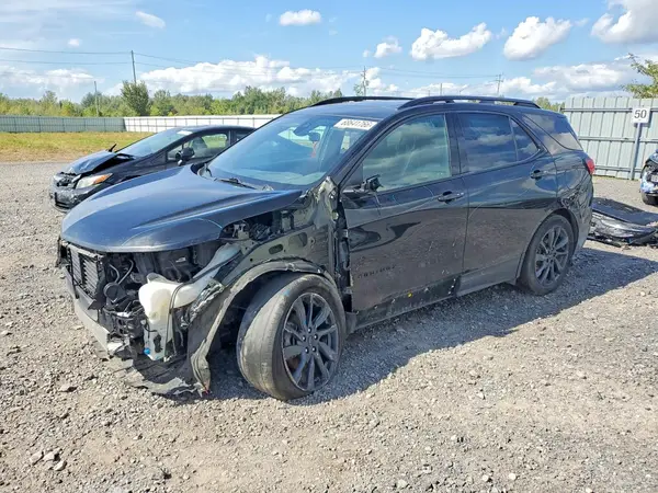 3GNAXWEG0RL243307 — 2024 Chevrolet Equinox, Передняя часть (Front End), фото до ремонта