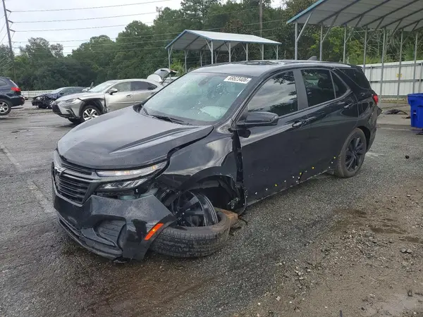 3GNAXHEG1RL300349 — 2024 Chevrolet Equinox, Передняя часть (Front End), фото до ремонта