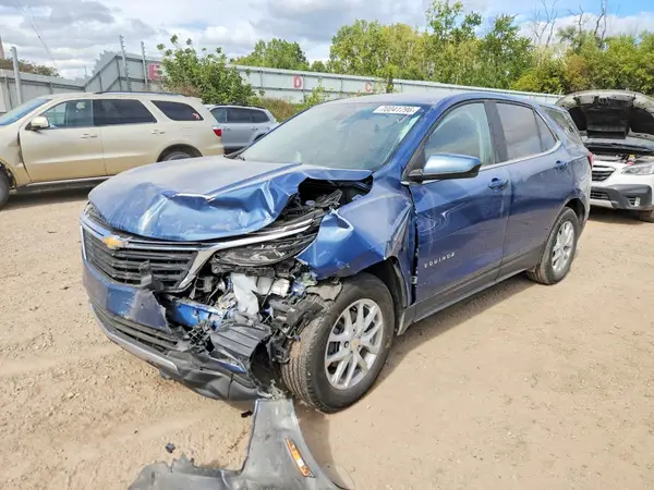 3GNAXKEG0RL124293 — 2024 Chevrolet Equinox, Передняя часть (Front End), фото до ремонта