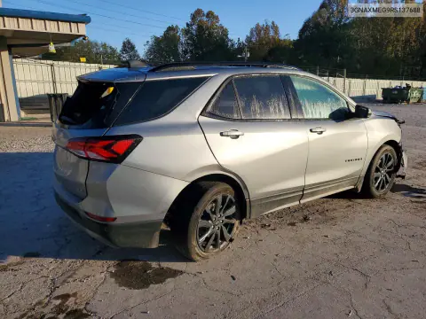 2024 Chevrolet Equinox Rs VIN 3GNAXMEG9RS137688 фото 3