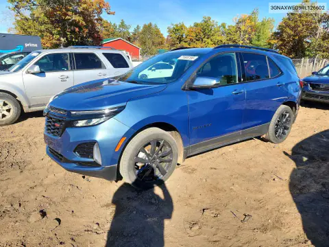 2024 Chevrolet Equinox Rs VIN 3GNAXWEG9RL126602 фото 1