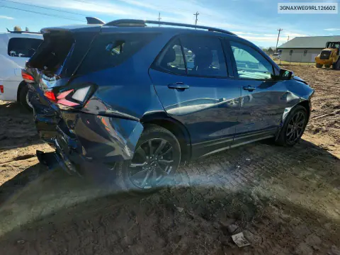 2024 Chevrolet Equinox Rs VIN 3GNAXWEG9RL126602 фото 3