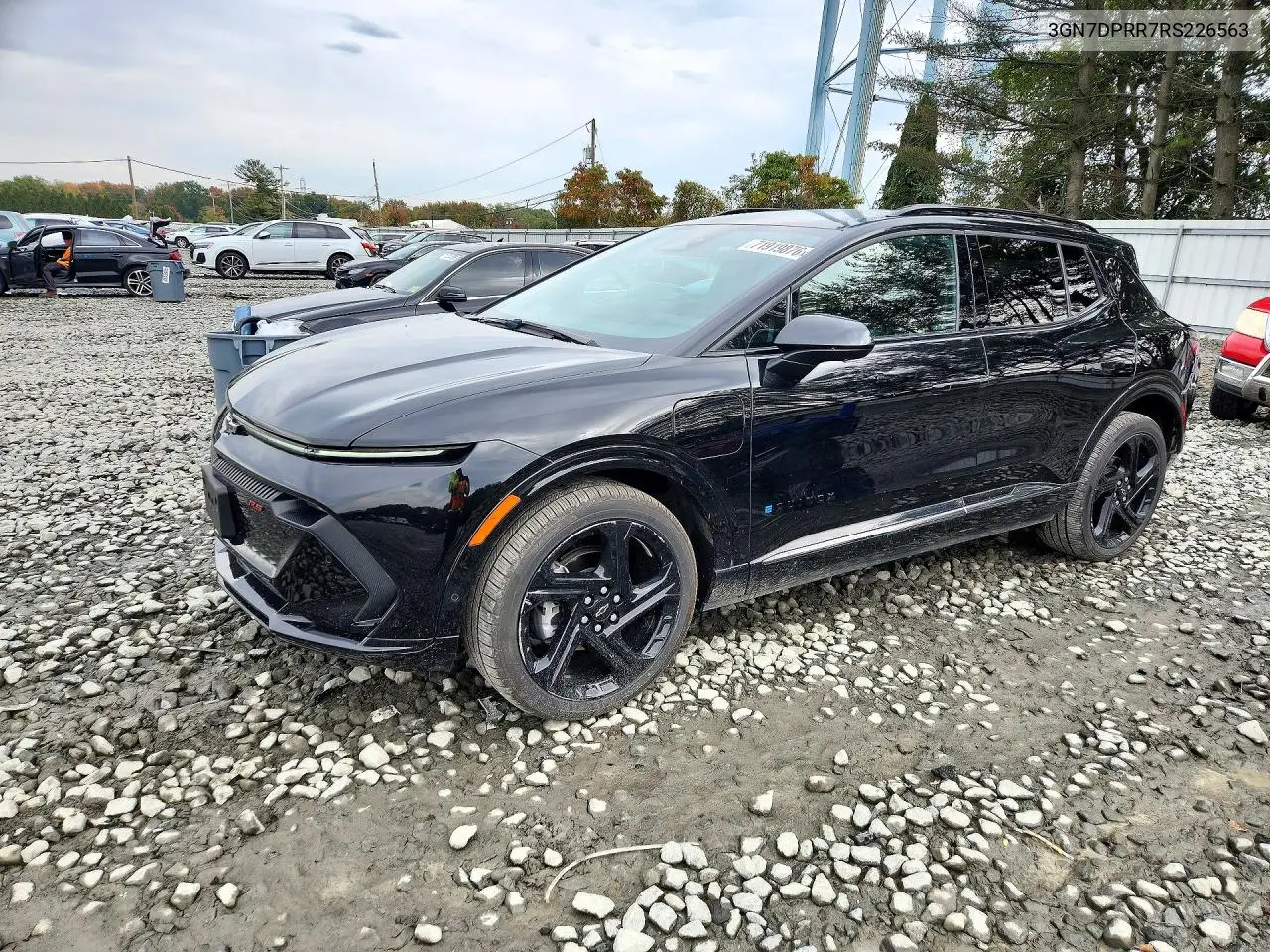 3GN7DPRR7RS226563 Chevrolet Equinox 2024 — повреждение Задняя часть, фото до ремонта