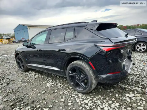 3GN7DPRR7RS226563 — 2024 Chevrolet Equinox, фото 2 с аукциона Copart, Задняя часть