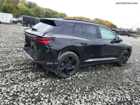 3GN7DPRR7RS226563 — 2024 Chevrolet Equinox, фото 3 с аукциона Copart, Задняя часть