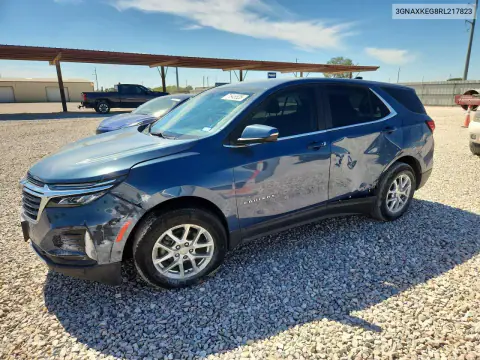 2024 Chevrolet Equinox Lt VIN 3GNAXKEG8RL217823 фото 1