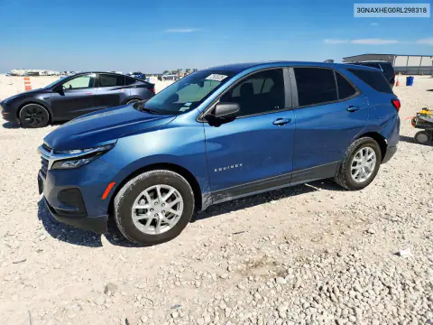 2024 Chevrolet Equinox Ls VIN 3GNAXHEG0RL298318 фото 1