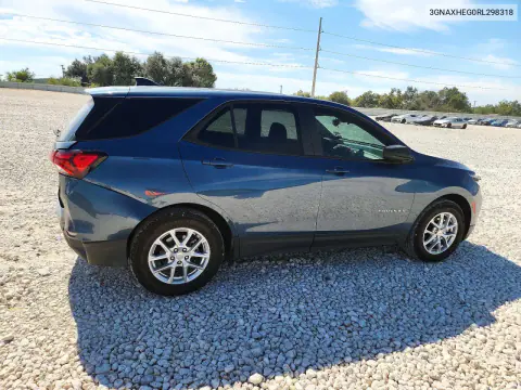 2024 Chevrolet Equinox Ls VIN 3GNAXHEG0RL298318 фото 3
