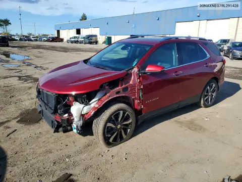 3GNAXNEG7RL291428 — 2024 Chevrolet Equinox, Передняя часть, фото до ремонта