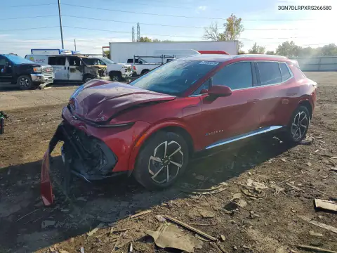 3GN7DLRPXRS266580 — 2024 Chevrolet Equinox, Передняя часть, фото до ремонта