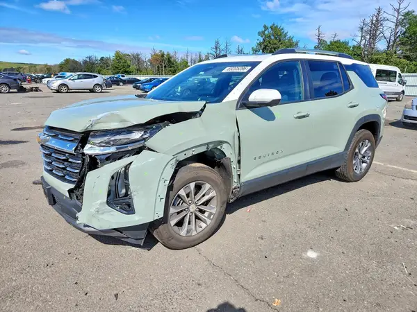 3GNAXPEG5SL125068 — 2025 Chevrolet Equinox, Передняя часть (Front End), фото до ремонта
