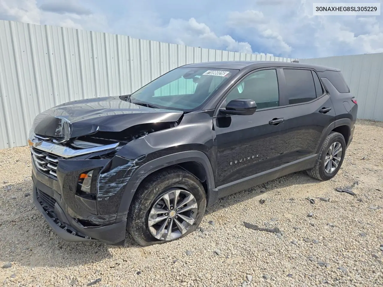 2025 Chevrolet Equinox Lt VIN 3GNAXHEG8SL305229 фото 1