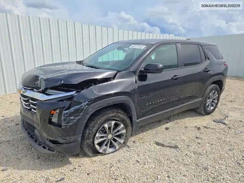 3GNAXHEG8SL305229 — 2025 Chevrolet Equinox, Передняя часть, фото до ремонта
