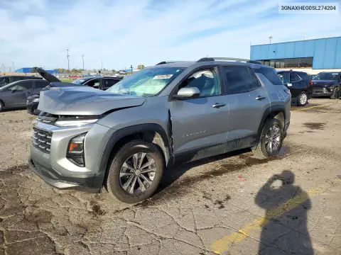 2025 Chevrolet Equinox Lt VIN 3GNAXHEG0SL274204 фото 1