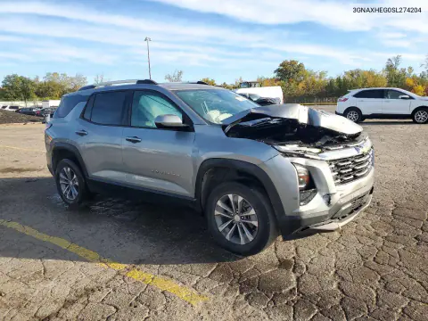 2025 Chevrolet Equinox Lt VIN 3GNAXHEG0SL274204 фото 4