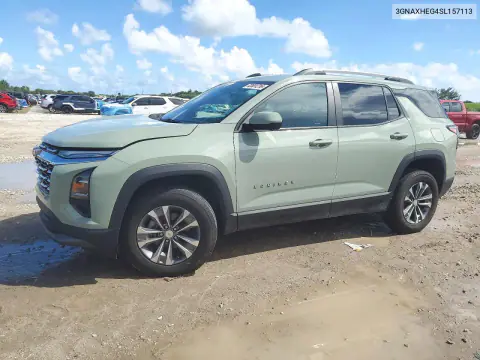 2025 Chevrolet Equinox Lt VIN 3GNAXHEG4SL157113 фото 1