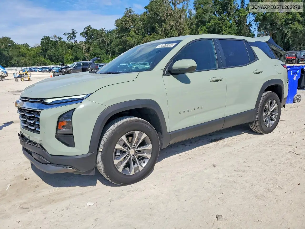 2026 Chevrolet Equinox Lt VIN 3GNAXPEG5TL202278 фото 1
