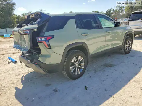 2026 Chevrolet Equinox Lt VIN 3GNAXPEG5TL202278 фото 3