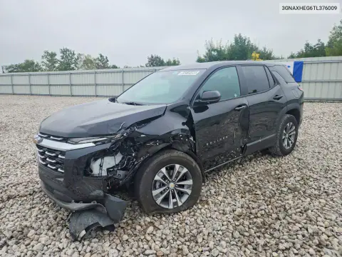 3GNAXHEG6TL376009 — 2026 Chevrolet Equinox, Передняя часть, фото до ремонта