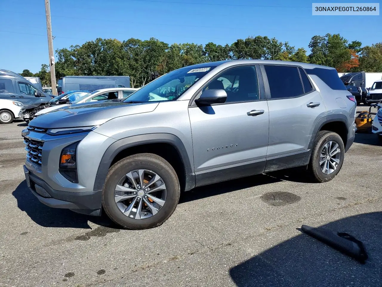 2026 Chevrolet Equinox Lt VIN 3GNAXPEG0TL260864 фото 1