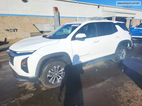 3GNAXPEG4TL331001 — 2026 Chevrolet Equinox, Задняя часть, фото до ремонта