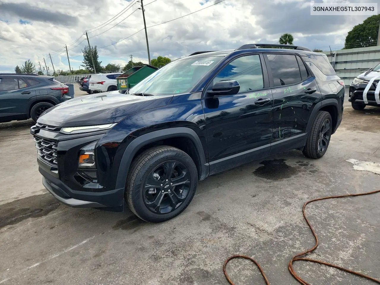 3GNAXHEG5TL307943 Chevrolet Equinox 2026 — повреждение Сторона, фото до ремонта