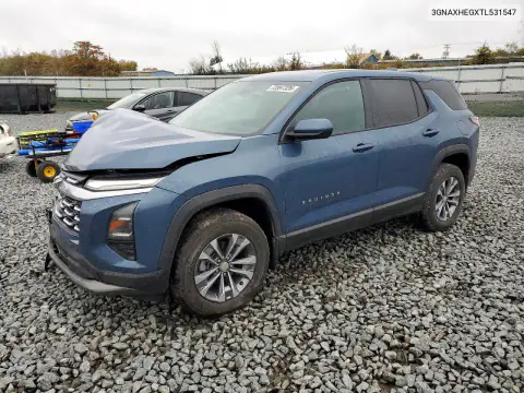 3GNAXHEGXTL531547 — 2026 Chevrolet Equinox, Передняя часть, фото до ремонта